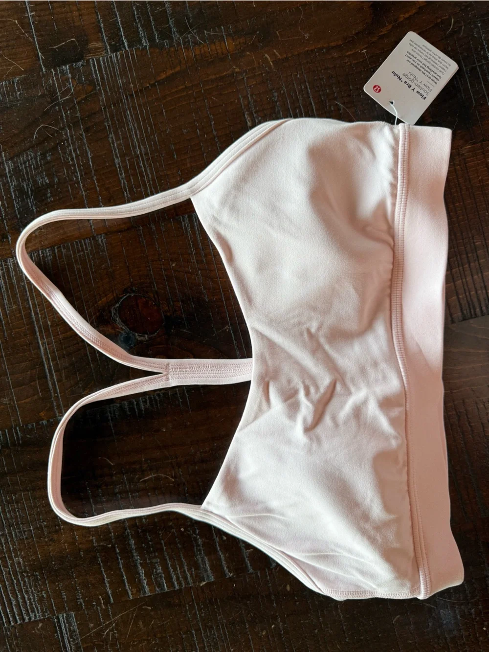 lululemon athletica Flow Y Bra Light Pink